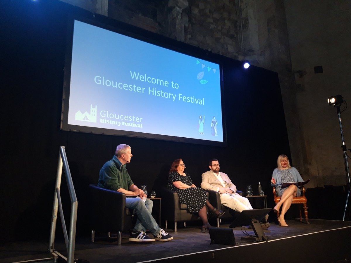 Paul James (@pauljames_glos) on Twitter photo It was a pleasure to introduce one of the sessions at the <a href="/GlosHistFest/">Gloucester History Festival</a> Spring Weekend at <a href="/GlosBlackfriars/">Blackfriars Priory</a> yesterday, about Eleanor of Provence and Medieval Gloucester, and to be in the audience for another of the talks about three of Gloucestershire's great houses. It was a pleasure to introduce one of the sessions at the <a href="/GlosHistFest/">Gloucester History Festival</a> Spring Weekend at <a href="/GlosBlackfriars/">Blackfriars Priory</a> yesterday, about Eleanor of Provence and Medieval Gloucester, and to be in the audience for another of the talks about three of Gloucestershire's great houses.