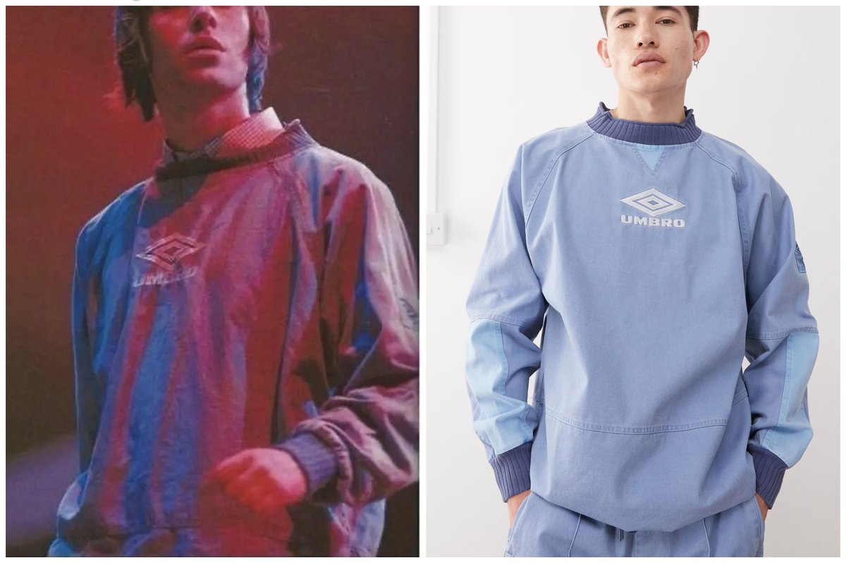 Stockist Update - The Umbro Drill Top reissue Worn by Liam