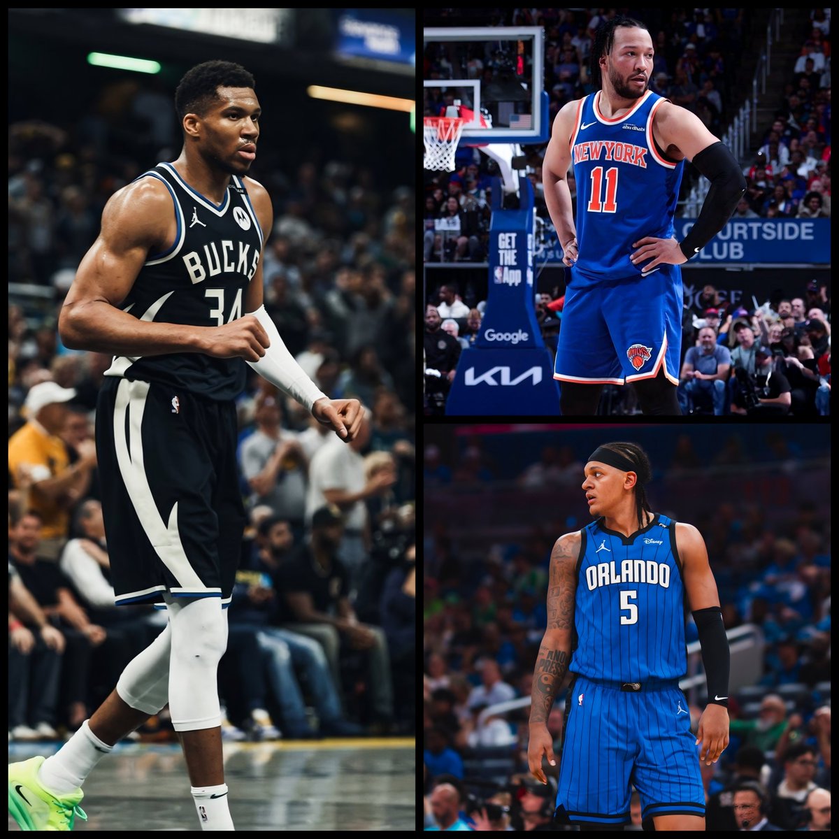 PLUS DE POINTS PAR MATCH 📊
(PLAYOFFS 2025)

33.8 — GIANNIS ANTETOKOUNMPO
33.3 — JALEN BRUNSON
32.0 — PAOLO BANCHERO
30.8 — LUKA DONCIC
30.0 — JAYSON TATUM
29.8 — ANTHONY EDWARDS
29.0 — STEPHEN CURRY
28.5 — NIKOLA JOKIC
27.8 — SHAI GILGEOUS-ALEXANDER
26.5 — KAWHI LEONARD