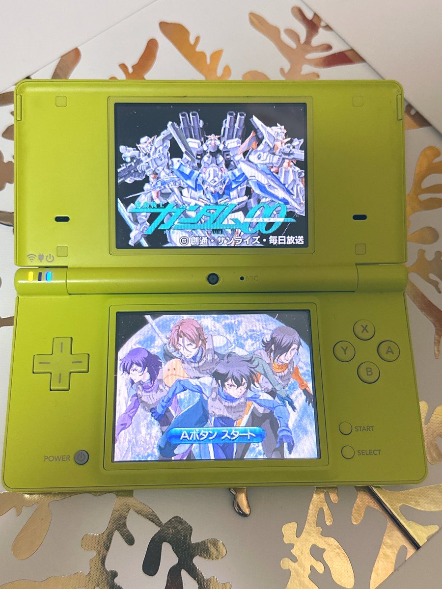 Emucho_CHO's tweet photo. DSのカセット届いた～！
やるの楽しみます🥰

#Nintendo_DS
#機動戦士ガンダムOO https://t.co/U5tP12QchD