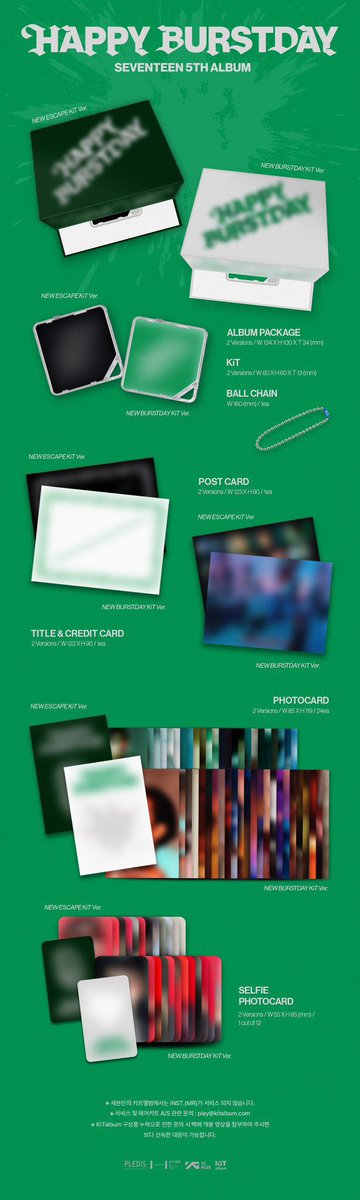 ujisells's tweet photo. wts lfb svt seventeen 5th album happy burstday ph go

standard ver - ₱840 ea / ₱2,520 set
* album + weverse pob + gv pc
weverse ver - ₱550 (w/ wv pob)
kit - ₱1,050

prices are all in + pf + lsf ^^^
dop: ₱400 DP PER ALBUM on may 22; bal once onhand

doo: may 22/oos
mop: gcash/bdo
NETA

✅ pooling
* based on pooling form; full payments on or before may 22 are priority

order form: https://t.co/4QJNZfl1Wx