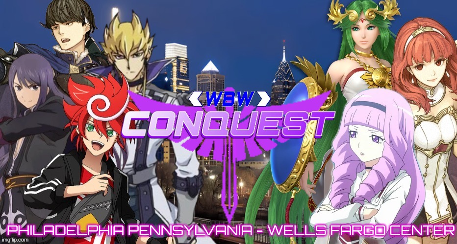 ***WBW Breaking News: WBW Conquest***
WBW Brawl brand exclusive mega event will be called WBW Conquest and it will be live at Philadelphia, Pennsylvania in Wells Fargo Center! 
#WWE2K #anime #VideoGame