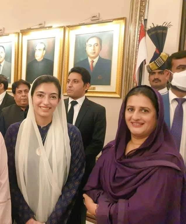 BhuttoUsmanBhu1's tweet image. Both of my Favorite ♥️ 
My Respected BiBi @AseefaBZ  &amp;amp;
My Beloved #Adi @DRMAHREENBHUTTO  🥰