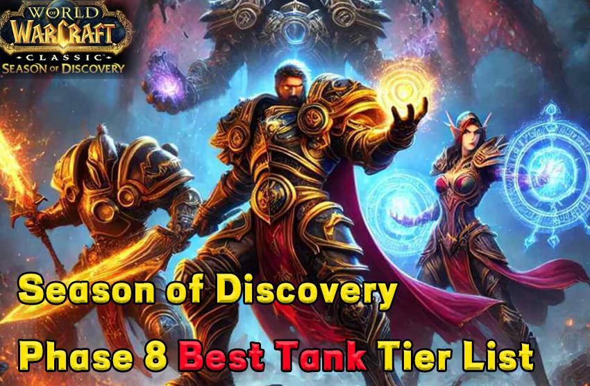SSEgoldcom's tweet image. Discover the best tank classes for #WoWClassic's #SeasonofDiscovery Phase 8 with our in-depth tier list and meta breakdown, including top picks like Protection Paladins and Blood Death Knights. #wowguide  ssegold.com/sod-phase-8-be…