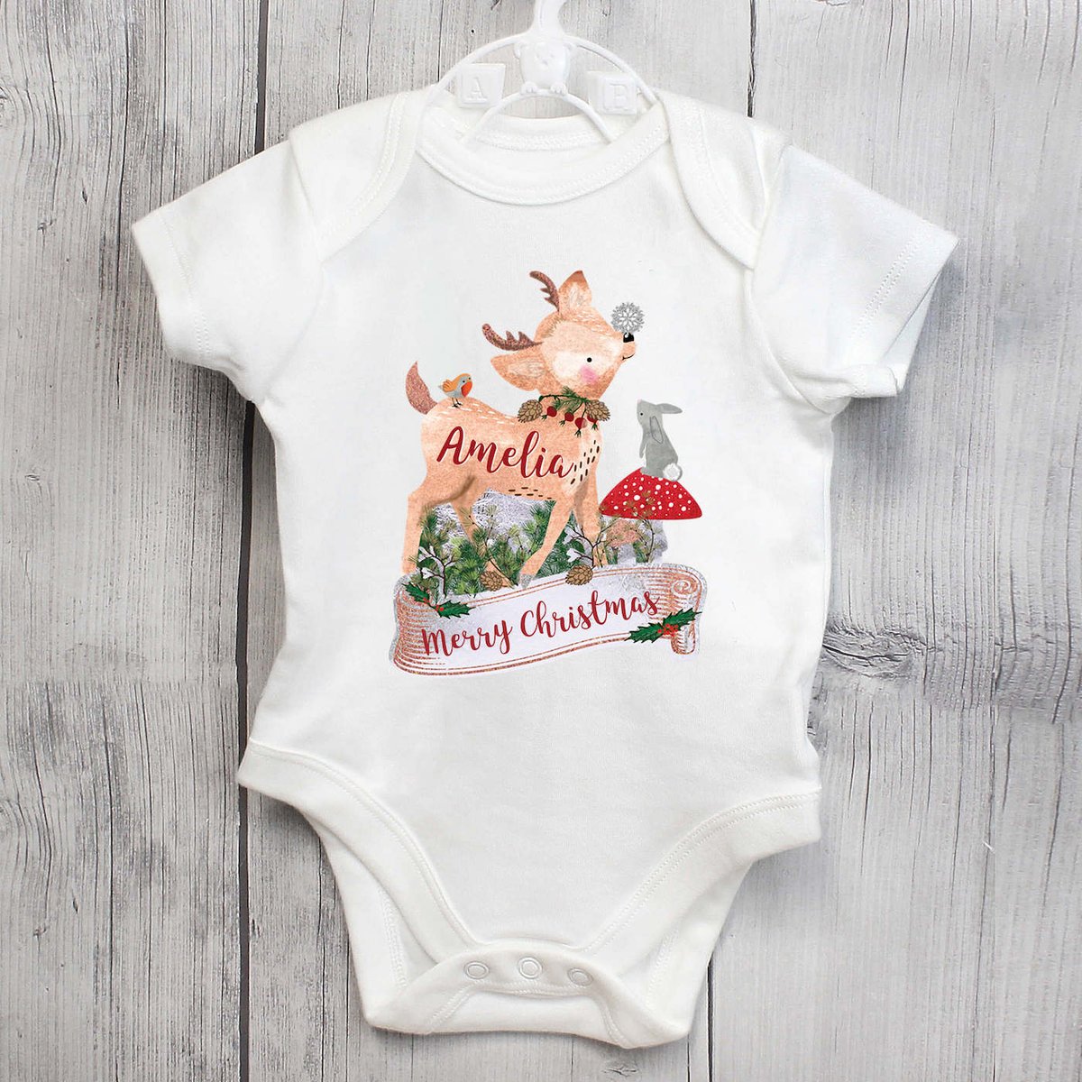 makeityourwayy's tweet photo. Personalised Baby Vest 👶🎄

Snuggle up your little fawn in our cosy 100% cotton vest, personalised with a name and message. Perfect for a warm winter hug!

Explore more: https://t.co/klfjvD0ujA

#MakeItYourWay #FestiveBaby https://t.co/mjGJVGn0j1