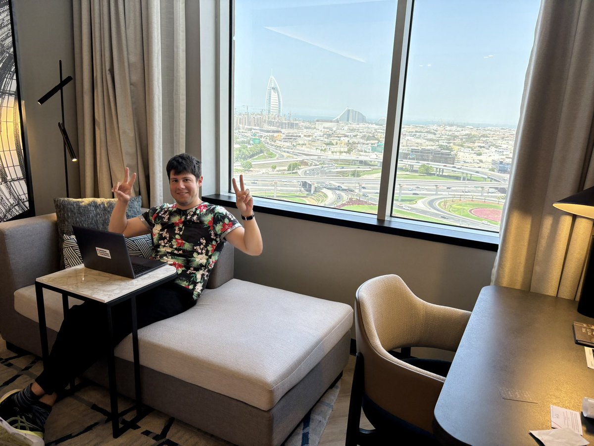 Just arrived in Dubai my crypto bro