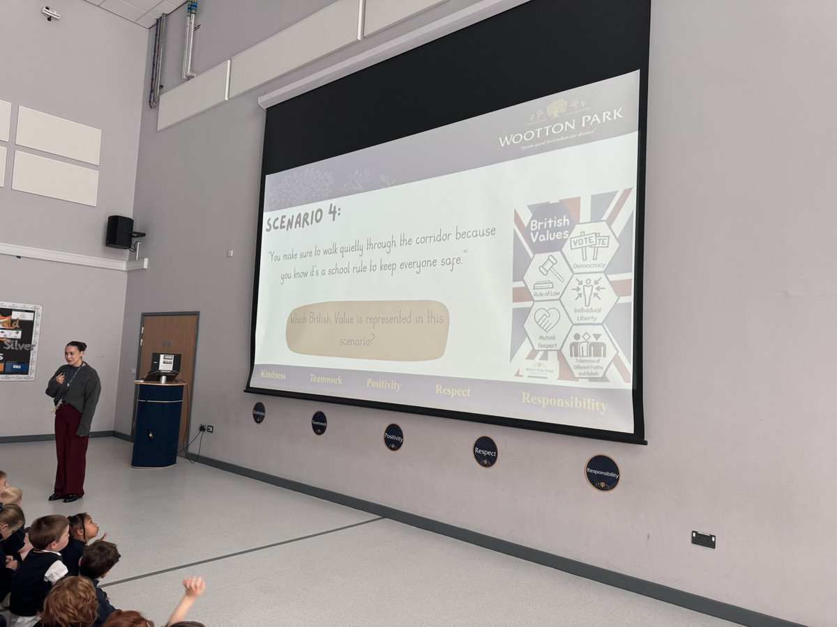 The Primary phase have started their week looking at British Values and how this links to our school value of ‘kindness’. Some great ideas shared in assembly today.