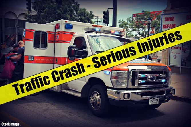 #TRAFFIC: #DPD is investigating a traffic crash with serious injuries involving a single motorist in the area of N/B I-25 at 20th St. Expect delays in the area #Denver