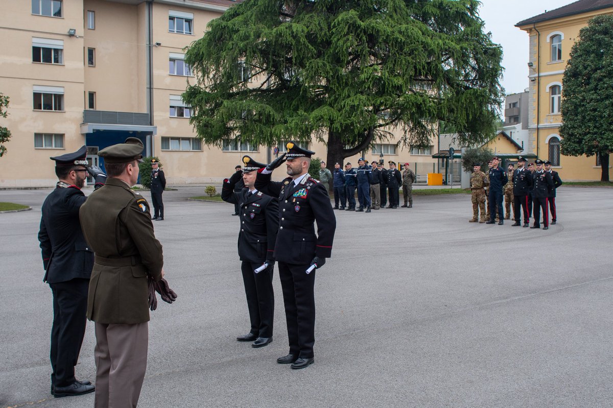 _CoESPU_'s tweet photo. #Congratulations to 🇮🇹 @_Carabinieri_ LTC Francesco DOTTO, from #TrainingDepartment, for his 4-year mandate within the #EuropeanUnion mission in #Mauritania, and to LTC Domenico DI FALCO, IT Section Chief, for his 25-year meritorious service.
#StrongerTogether #CoESPU https://t.co/eQyITT8ZDt
