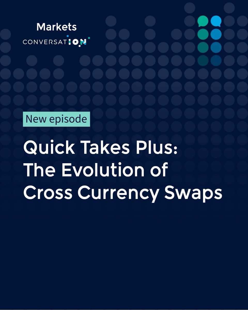 A new episode of Quick Takes Plus highlights the evolution of the cross-currency swaps market, including the origins, the future, the impact of major financial events, and more. on.iongroup.com/4jNQRHb