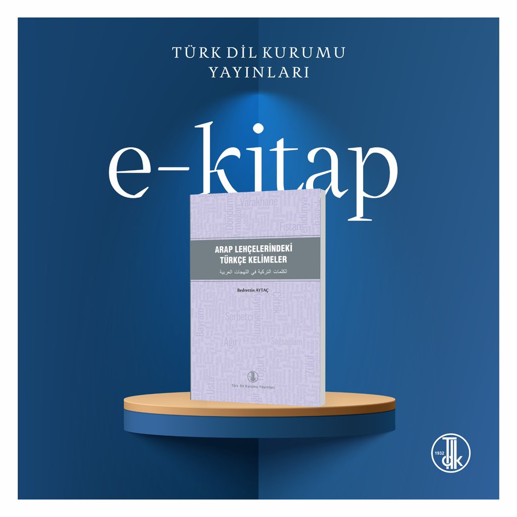 📖Arap Lehçelerindeki Türkçe Kelimeler

✍🏻Bedrettin AYTAÇ

💻E-Kitap

Okumak için:⤵️

🔗 emagaza-tdk.ayk.gov.tr/product/defaul…