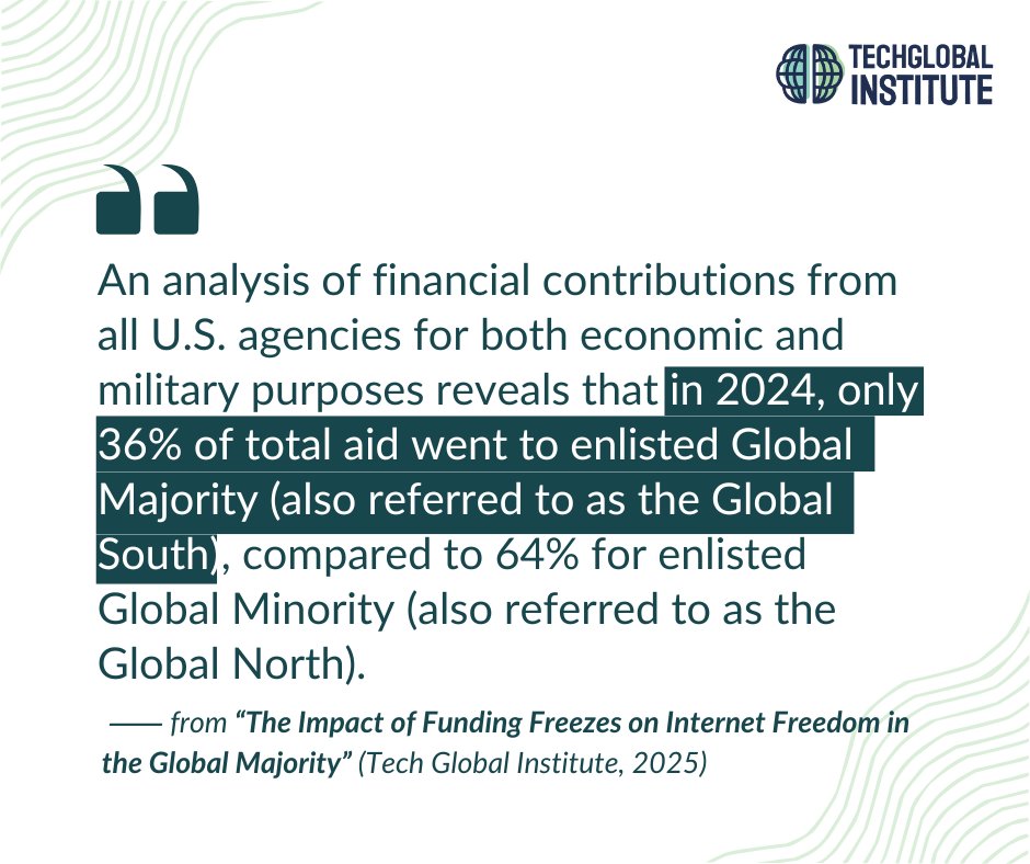 To know how #USfundingcuts have affected  #digitalrights in #GlobalMajority countries, we conducted a survey &amp; held discussions with experts. The results are staggering.

Read our policy brief: cutt.ly/Rrjxnb9R