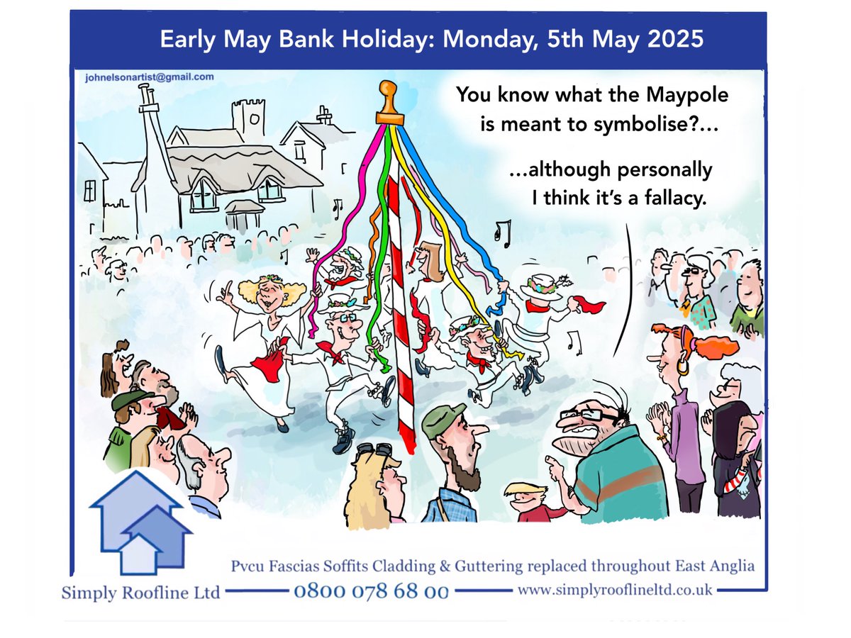 This weeks <a href="/fenlandcit/">Fenland Citizen</a> cartoon <a href="/SimplyRoofline/">Jason</a> #johnelsonartist #maybankholiday