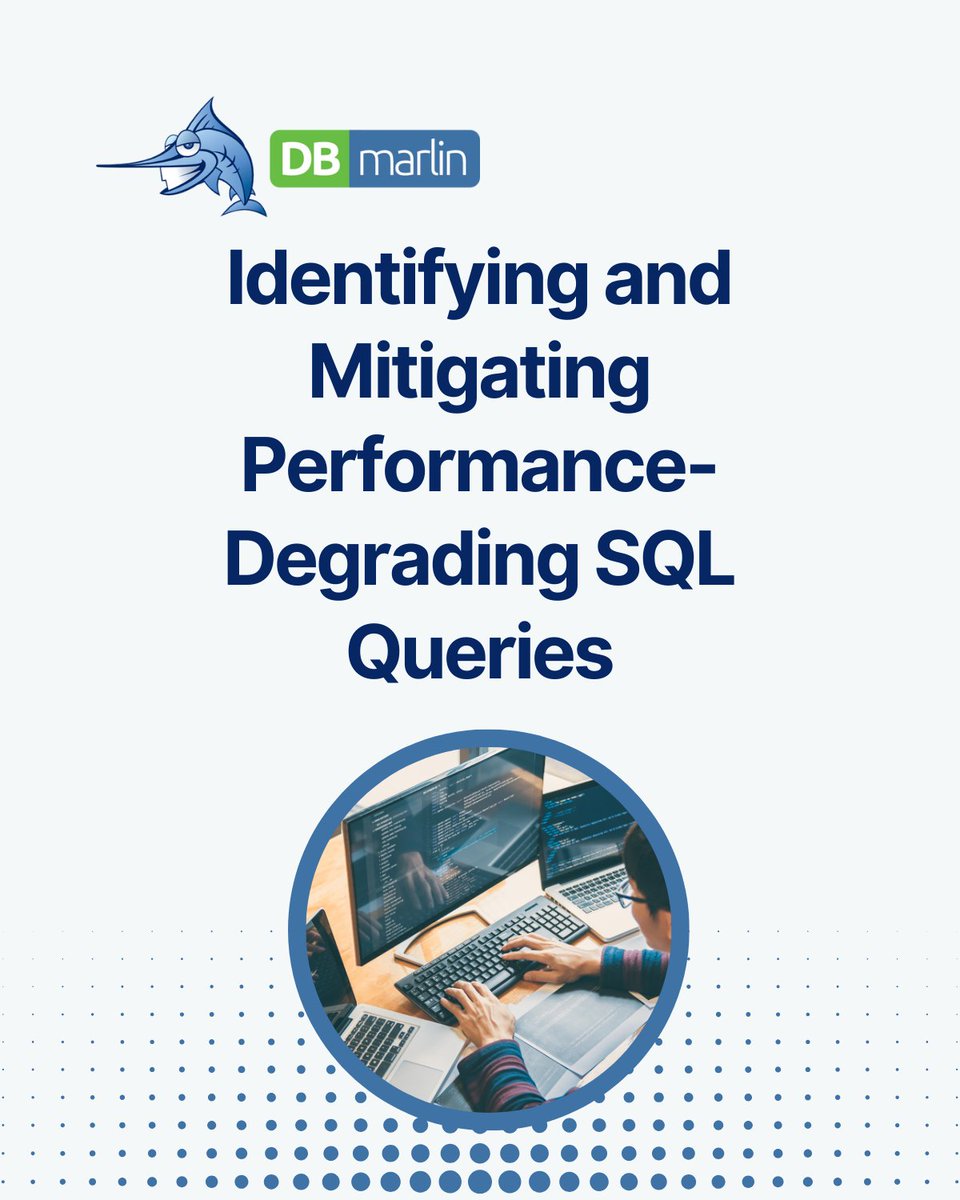 Blog: Identifying and Mitigating Performance-Degrading SQL Queries 🔍

Optimising database performance is crucial for maintaining the efficiency and responsiveness of applications.

Read more: dbmarlin.com/blog/2024-07-0…