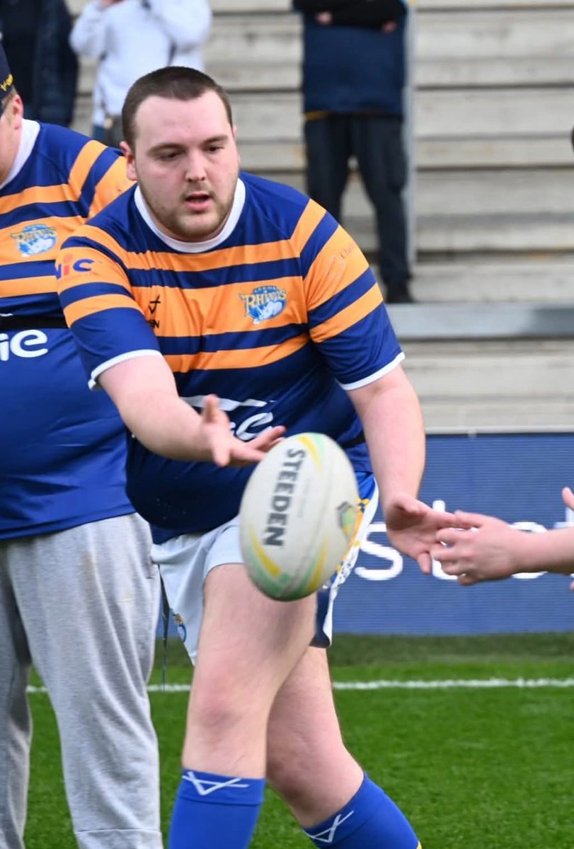 Beverle10385307's tweet photo. @FoundationLCC 
Daniel on the pitch at Headingley Stadium Learning Disability Super League (LDSL) https://t.co/HXd3YbqU1I