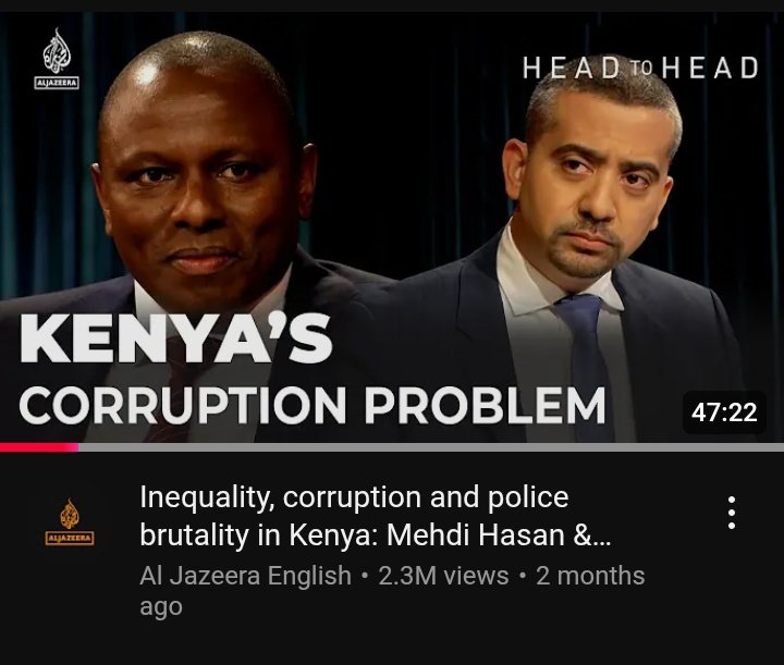 droid254's tweet photo. Al Jazeera interview that Kimani guy is the second most watched video on their channel this year

Local media are still trying to woo government advertising 

International media are eating from our hate and we still have more where that came from https://t.co/KiVaUGDe0o
