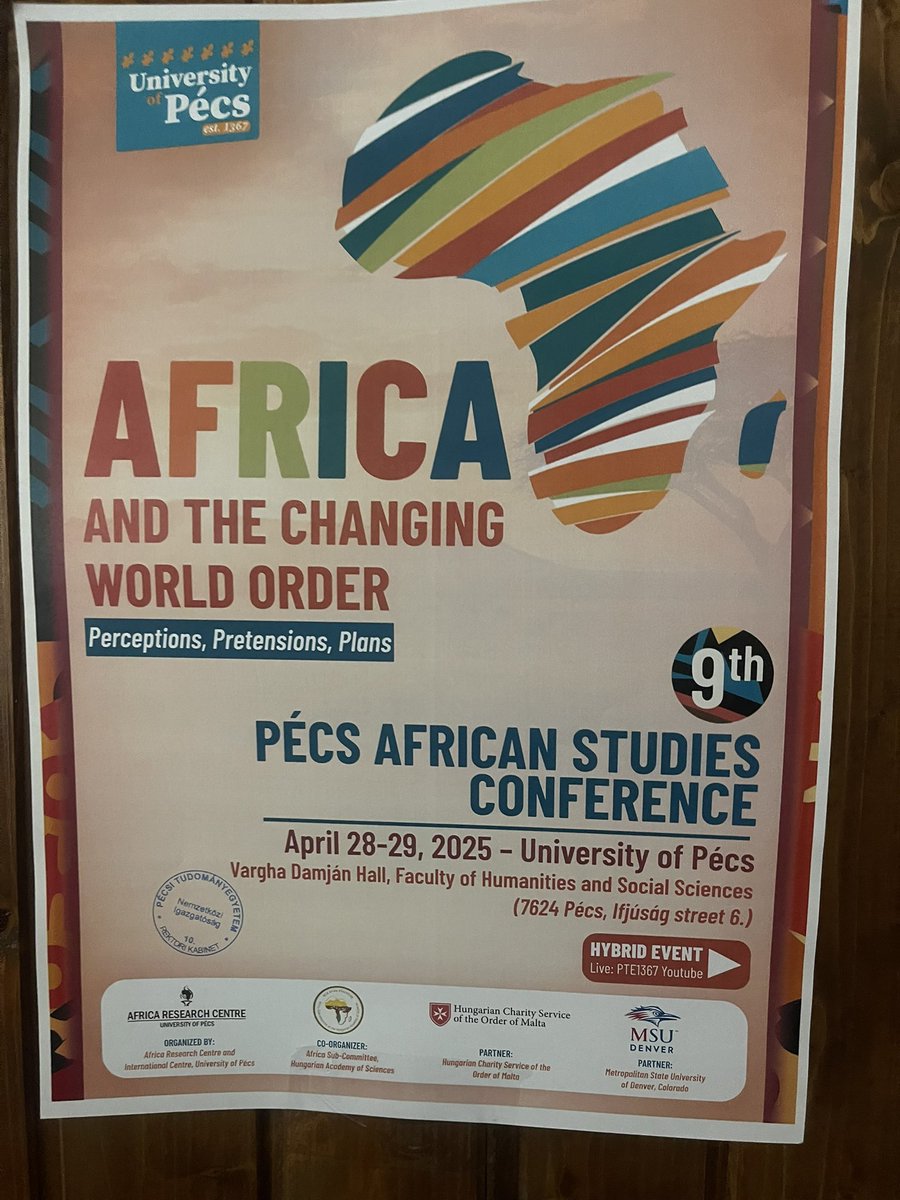 Happening now at University of Pecs