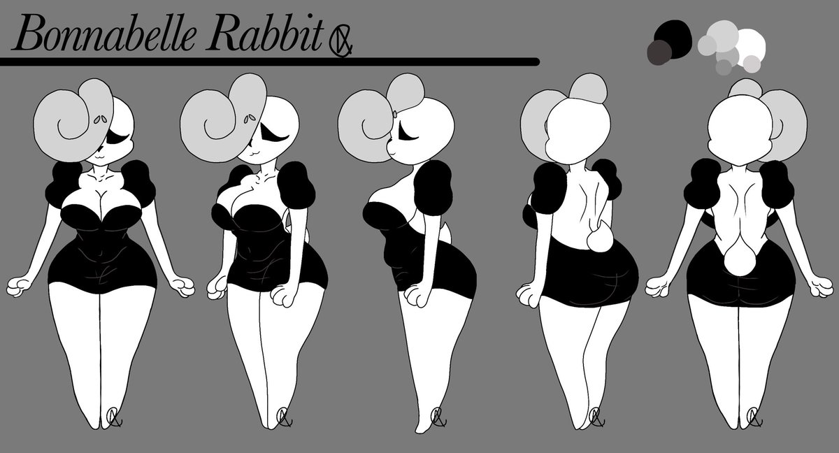 gross_chic's tweet photo. I updated Bonnabelleโs reference and added a โcolorizedโ version now.
#BENDY #batimoc #bendyfanart #bendyoc #batdroc
(colorized one in replies ๐) https://t.co/3fvzfnRGLo