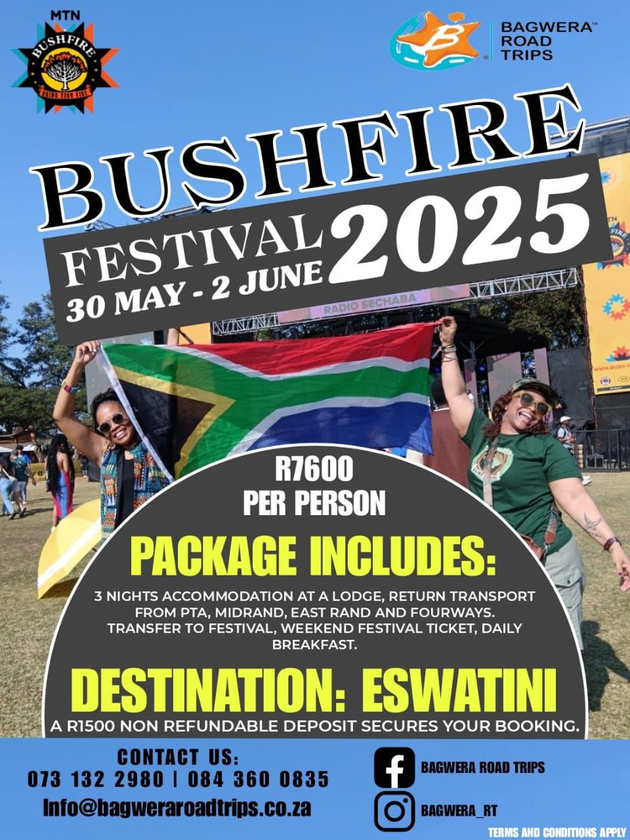 16Mphoza's tweet photo. Want to experience the BushFire Festival and tickets are sold out? We got you covered.

Minnie Siyacela Liverpool Macg Gorilla #IsencaneLengane  #YNWA  #FreedomDay https://t.co/I6KpSAyHIU