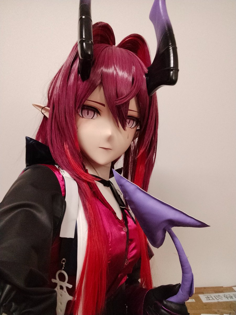 箭头➡尾巴
#Arknights #kigurumi #阿斯卡纶 
#明日方舟