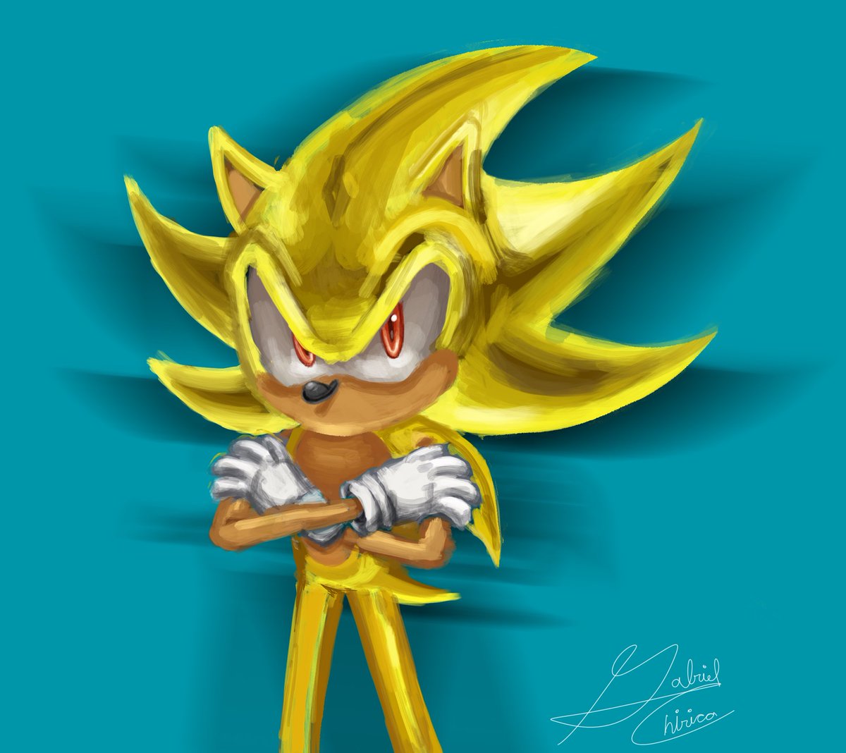 Super Sonic #SonicTheHedgehog