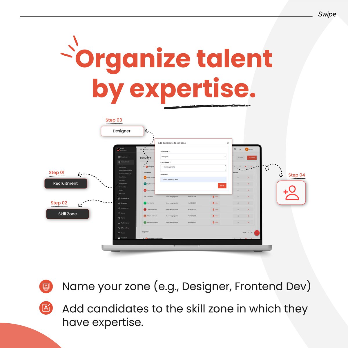 horillahrms's tweet image. What's your biggest frustration when reviewing #jobapplications?🤔Let us introduce you to a solution! Horilla HRMS's #SkillZone helps you organize talent by expertise for smarter, faster #hiring
#HorillaHRMS: horilla.com
Horilla HRMS App: play.google.com/store/apps/det…
#HRMS