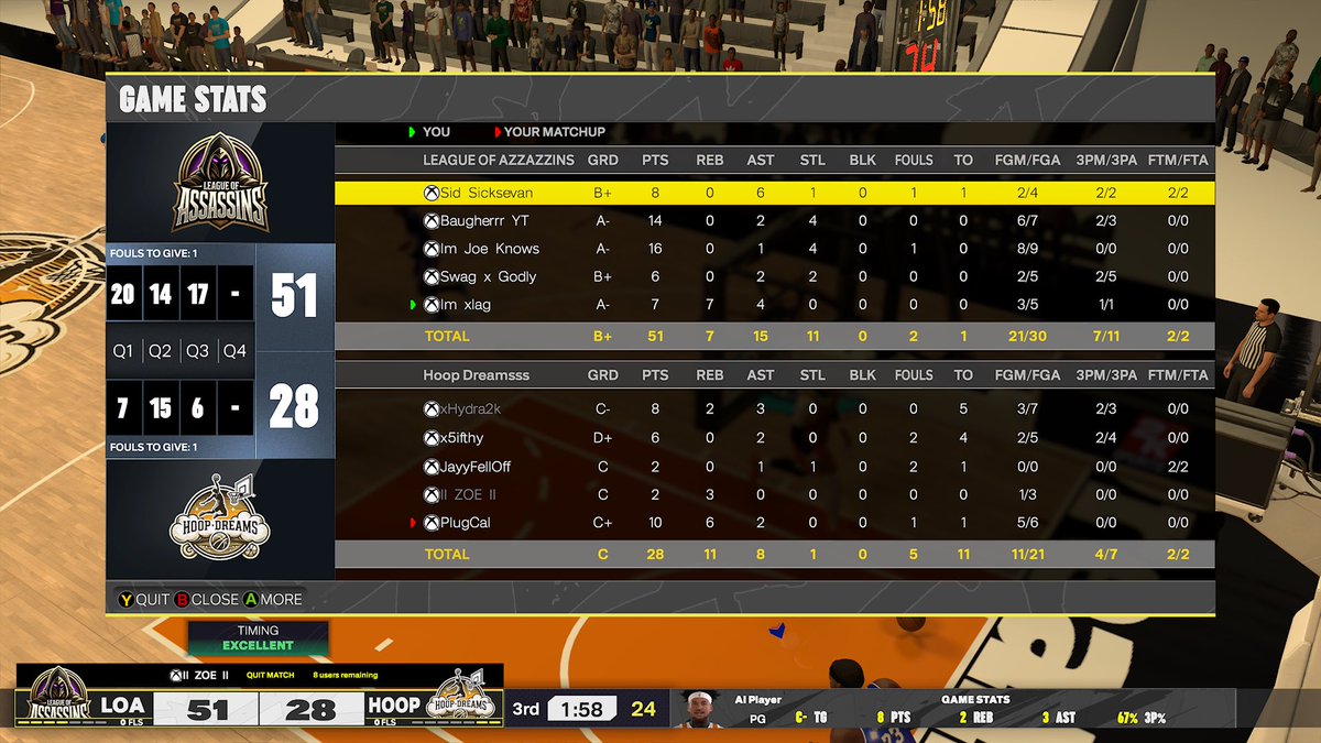 ImxLag's tweet photo. Ggs To Hoop Dreams as we win the finals of TMB Playoffs 💍

PG @SidsickSevan 👴🏾🦽

SG @Baugherrr 🥶

Lock @JoeKnowsYT 🐐

BE @Swag_x_Godly 🐴

C @ImxLag 🦇✋🏾

GM : @oGatt__ 

Teammates : @DirtyjoeeYT @ImxCricket 

@iNetworkSports @NDProAmPage_ @TMB_DRAFTLEAGUE https://t.co/UMBl3yQtv2