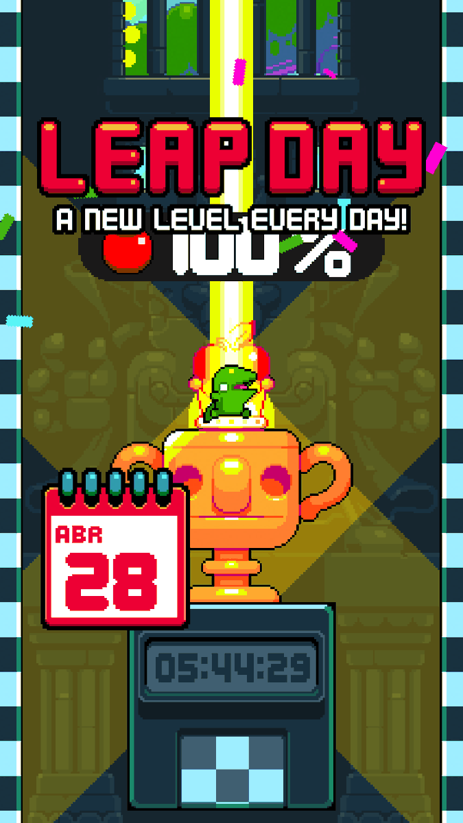 leapdayday's tweet photo. Just beat 28/04/2025 in Nitrome's #Leapday! https://t.co/wqZpGPxVgF