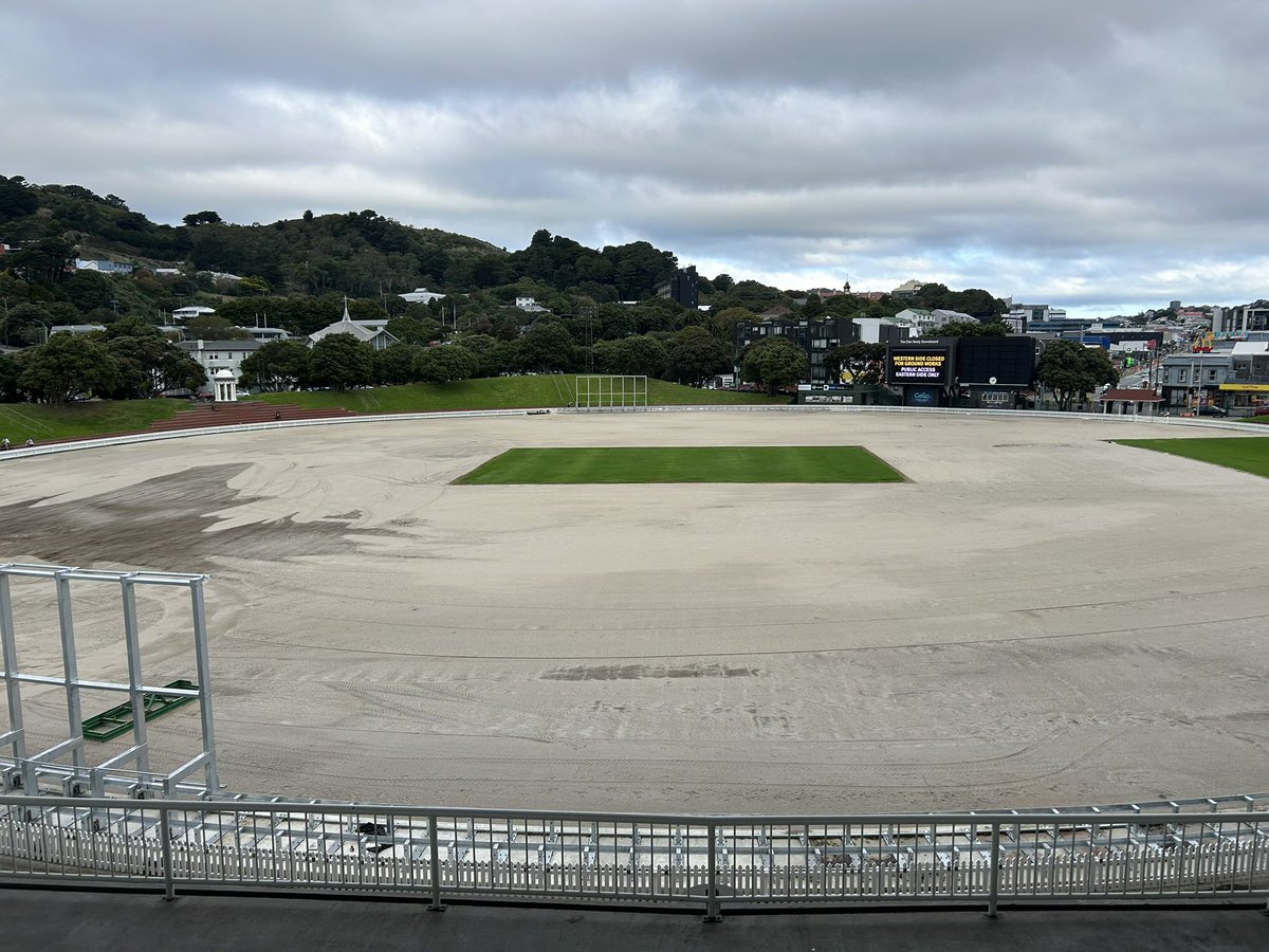 Renovation | 2025 

In addition to the field works the block renovation is starting to take shape with grass now growing on the main block and practice wickets