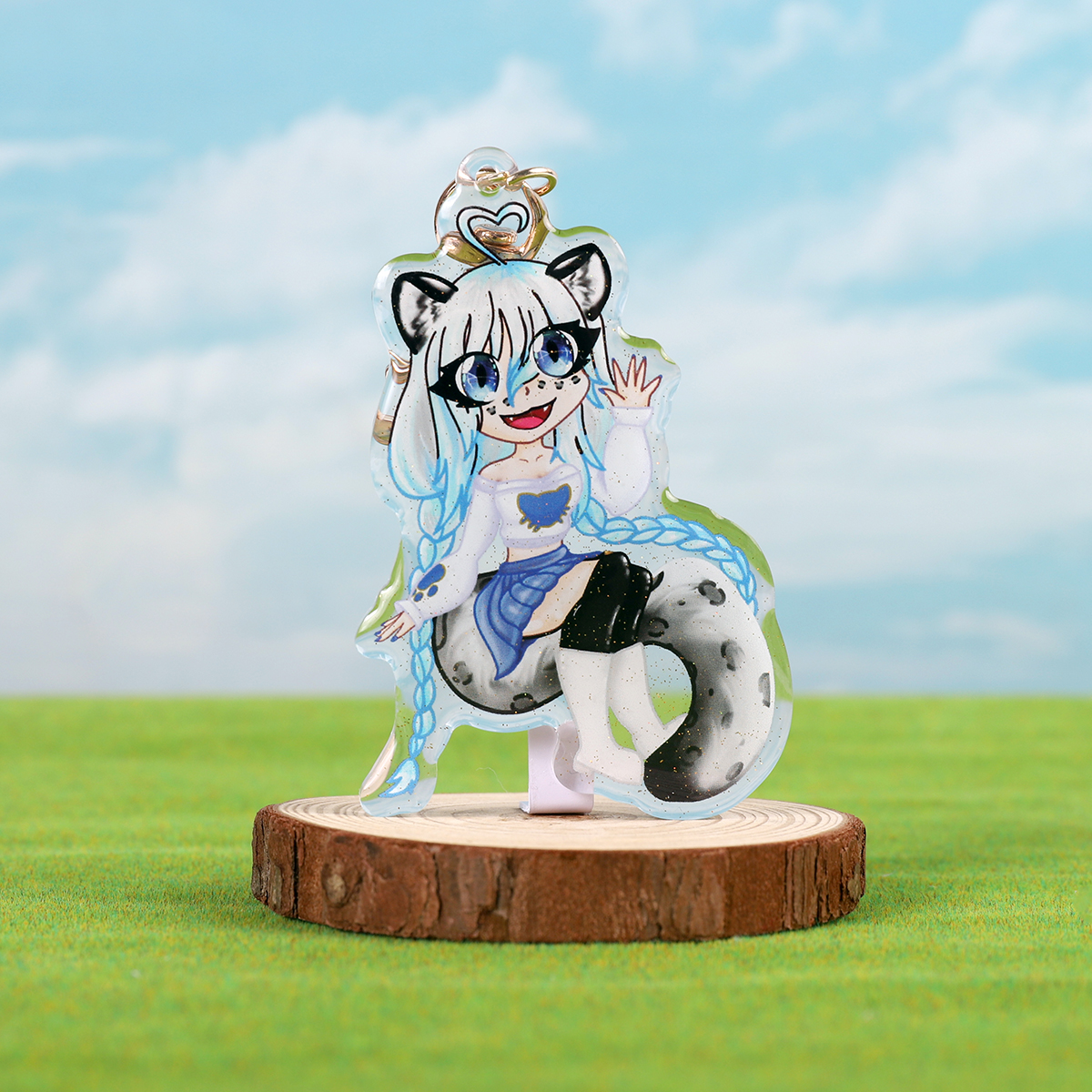 Keychain is on Ko-Fi! Sadly had to keep shipping to NA for now because of the cost of international shipping...

If anyone wants me to ship internationally, please DM me!

ko-fi.com/s/4d353ab2df