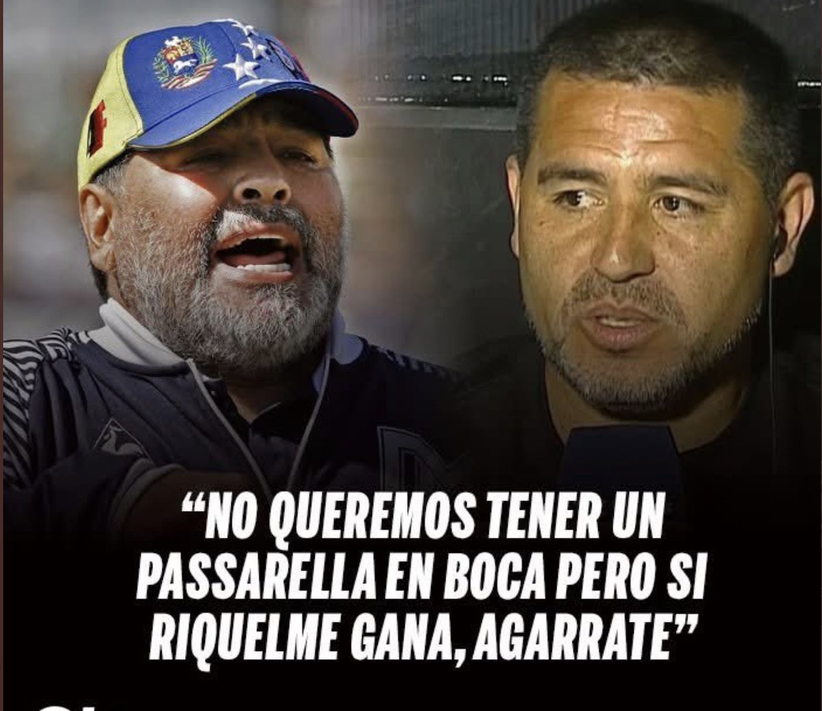 Y no te dimos bola Diego...