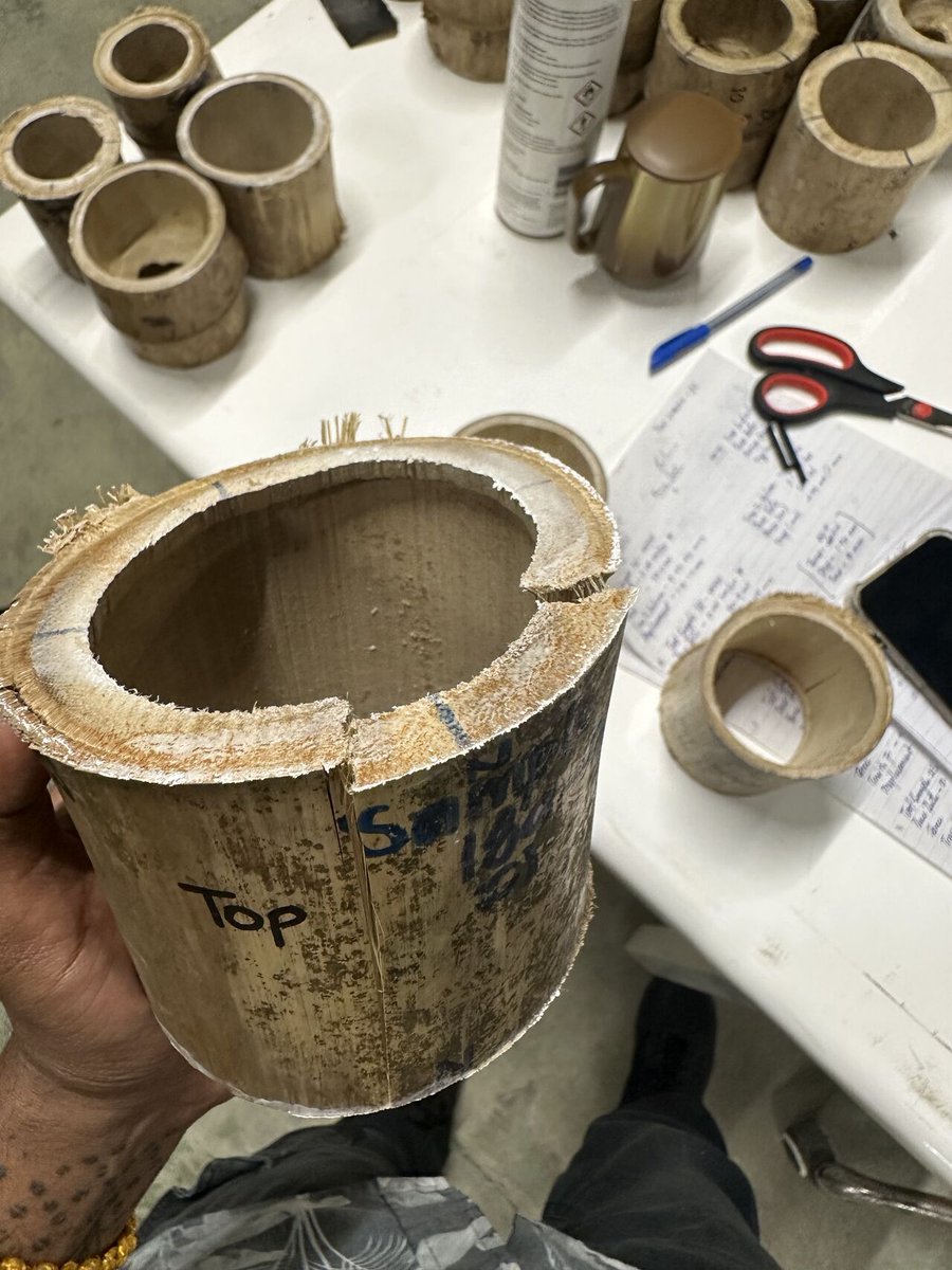 Fiji Bamboo Project Hits Major Milestone. Testing has begun on local bamboo (Bambusa Vulgaris) to see if it can be used for strong, low-cost, climate-resilient buildings 🏗️🌍Proud moment for the Fiji Bamboo Project! #BambooForChange #ClimateAction #GGGI
linkedin.com/posts/gggi-pac…