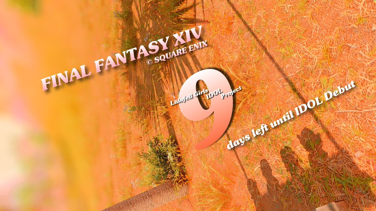 Lalafell_IDOLpj's tweet photo. 『 デビューまで残り9日!! 』

#ひるララ #FF14 #FFXIV #FF14SS #GPOSERS #ララフェル #lalafell #LGIP https://t.co/wRdan6Nz4o