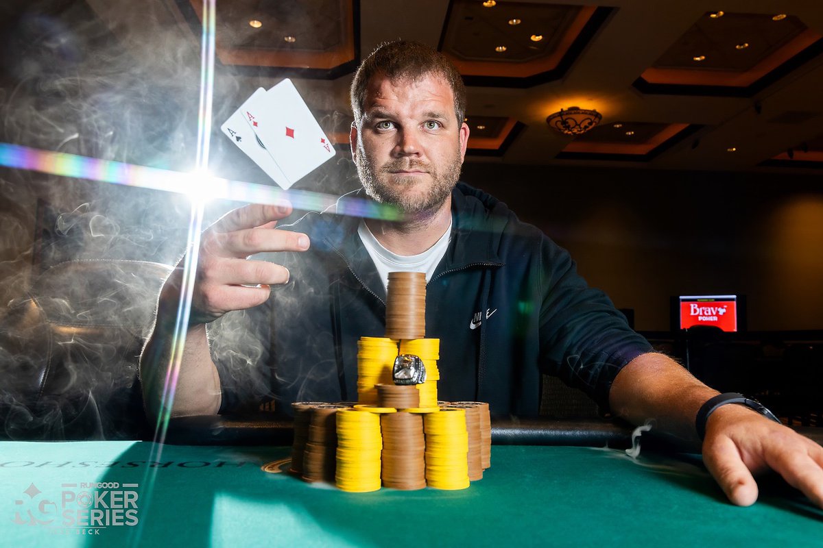 Thomas Wikoff graduates top of his class in the <a href="/RGPokerSeries/">RunGood Poker Series</a> $800 Main Event at <a href="/HorseshoeIowa/">Horseshoe Casino</a> for $64,869! 🚀💍

📸: Jess Becker