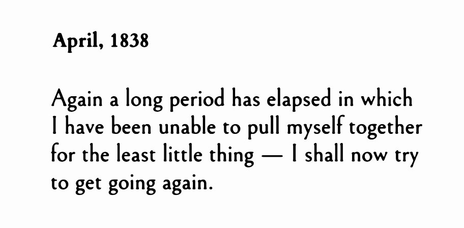 from the diary of søren kierkegaard