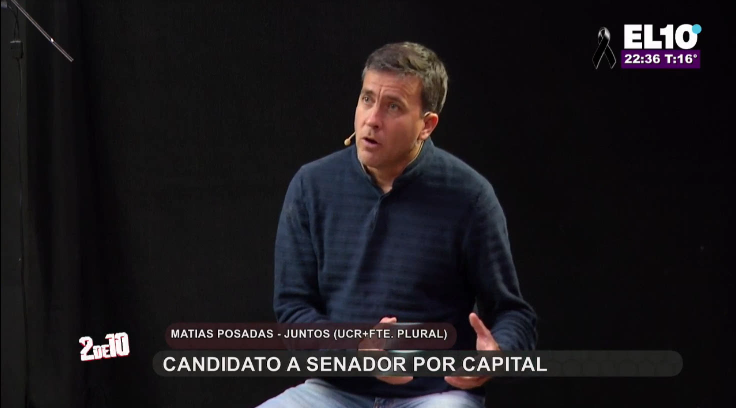 JUNTOS: UCR + FRENTE PLURAL
Matías Posadas en "2 DE 10" (28/04/2025)
<a href="/el10tv/">El 10 TV</a> 
youtu.be/whimab0sPUk?si…