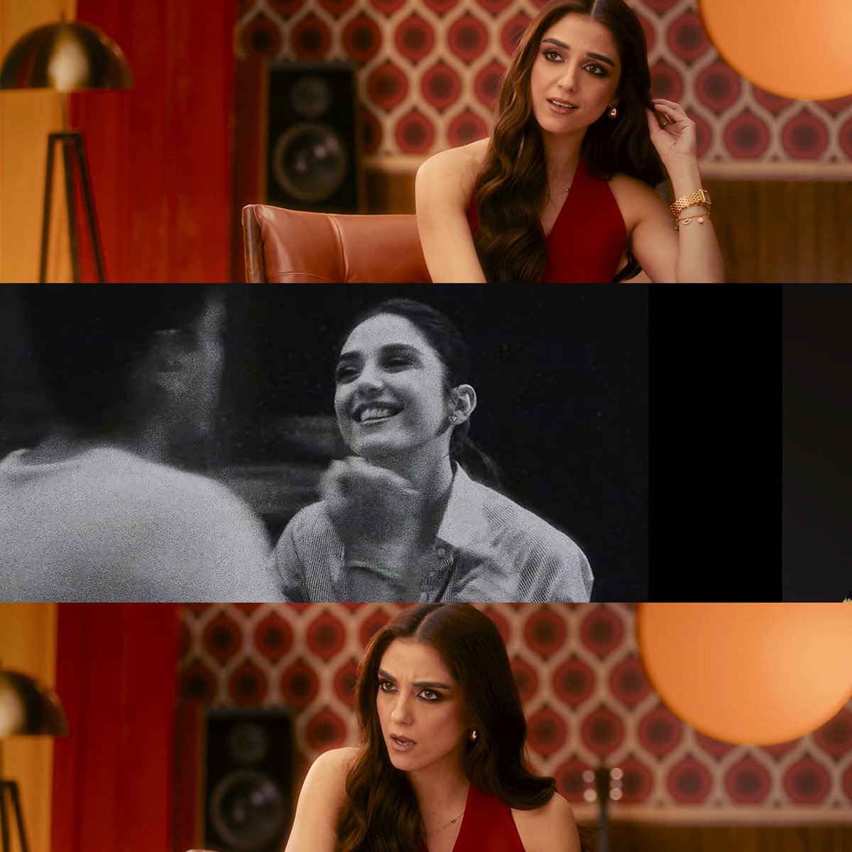 'yeh gham kya dil ki aadat hai. nahin tou.
kisi sey kuch shikaayat hai! nahin tou.'

loveee the song, the aesthetic, especially maya's expressions and her lipsync parts. 🥺❤️  #MayaAli