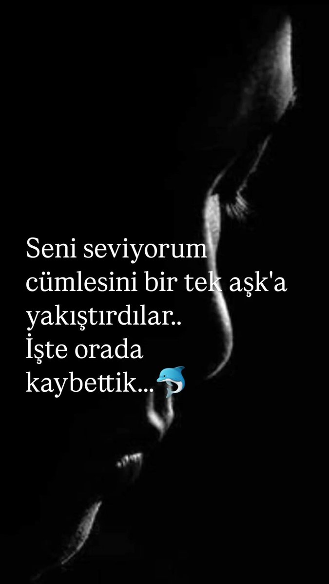 Orada kaybettik...🐬