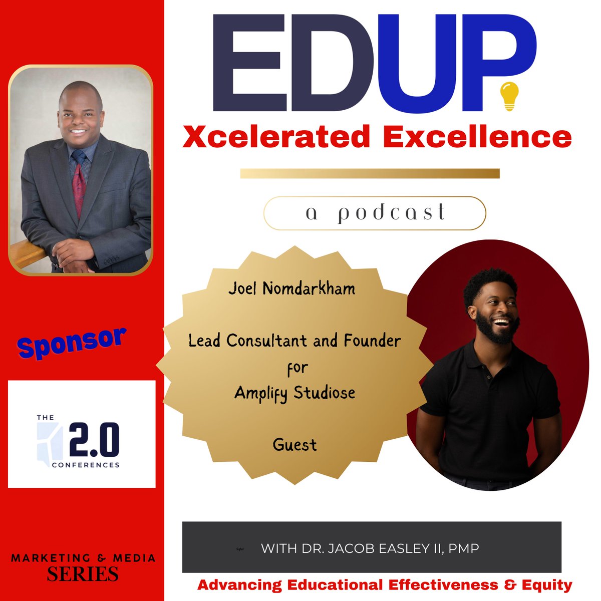 Listen to "Joel Nomdarkham —Driving Social Impact through Marketing and Media" by EDUP Xcelerated Excellence.  creators.spotify.com/pod/show/edup-… 
#EDUPXE