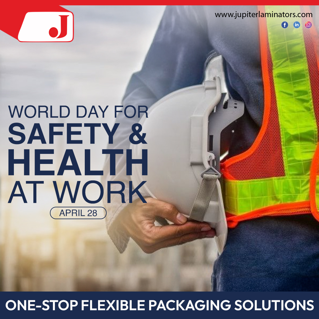 JLaminators's tweet photo. At Jupiter Laminators, safety and well-being are at the heart of everything we do. On World Day for Safety and Health at Work, we reaffirm our commitment to creating a workplace where every individual feels secure, valued and empowered. 
#WorldDayForSafetyAndHealthAtWork https://t.co/Av3GMBjBSn