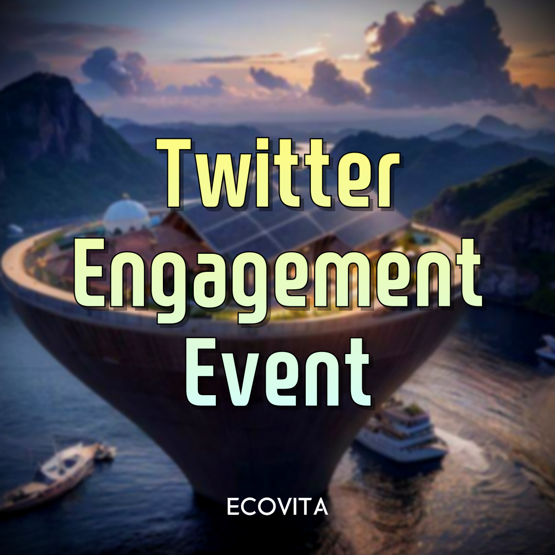 🚀 A new Twitter event has just started!
Show your love and support for ECOVITA once again! 💚
It’s super easy to join:
Follow, like, retweet, comment, and upload a screenshot on Discord(discord.gg/ecovita).
We look forward to your active participation!

#ECOVITA