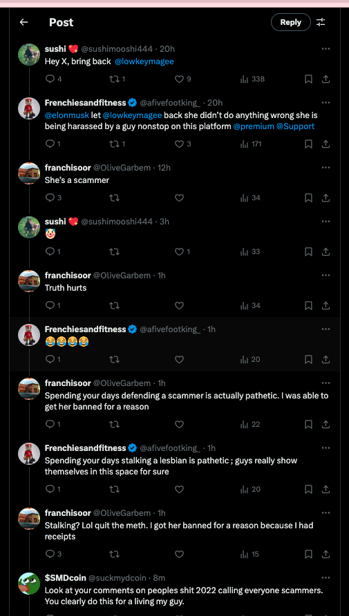 warriorsculpt's tweet photo. @nofucksmagee @YAMAZA4337 @boodata_x @booksey @barkmeta another one, bites the karmic dust...stay well Doginal dogs fit fam...We keep Ascending and getting better...alchemizing the haters energy. https://t.co/8lp8FvXzhL