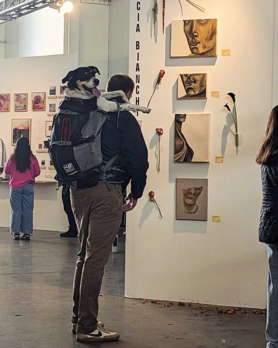 teravarna's tweet image. Art, animals, and amazing performances — just another normal day at Superfine! 🐾🎨✨
@thesuperfair @teravarna
.
.
.
.
.
.
.
.
.
#SuperfineArtFair #Day3Vibes #Booth117 #ArtFair2025 #SuperfineNYC #NYCArtScene #ArtExhibition #SupportLivingArtists #contemporaryartwork