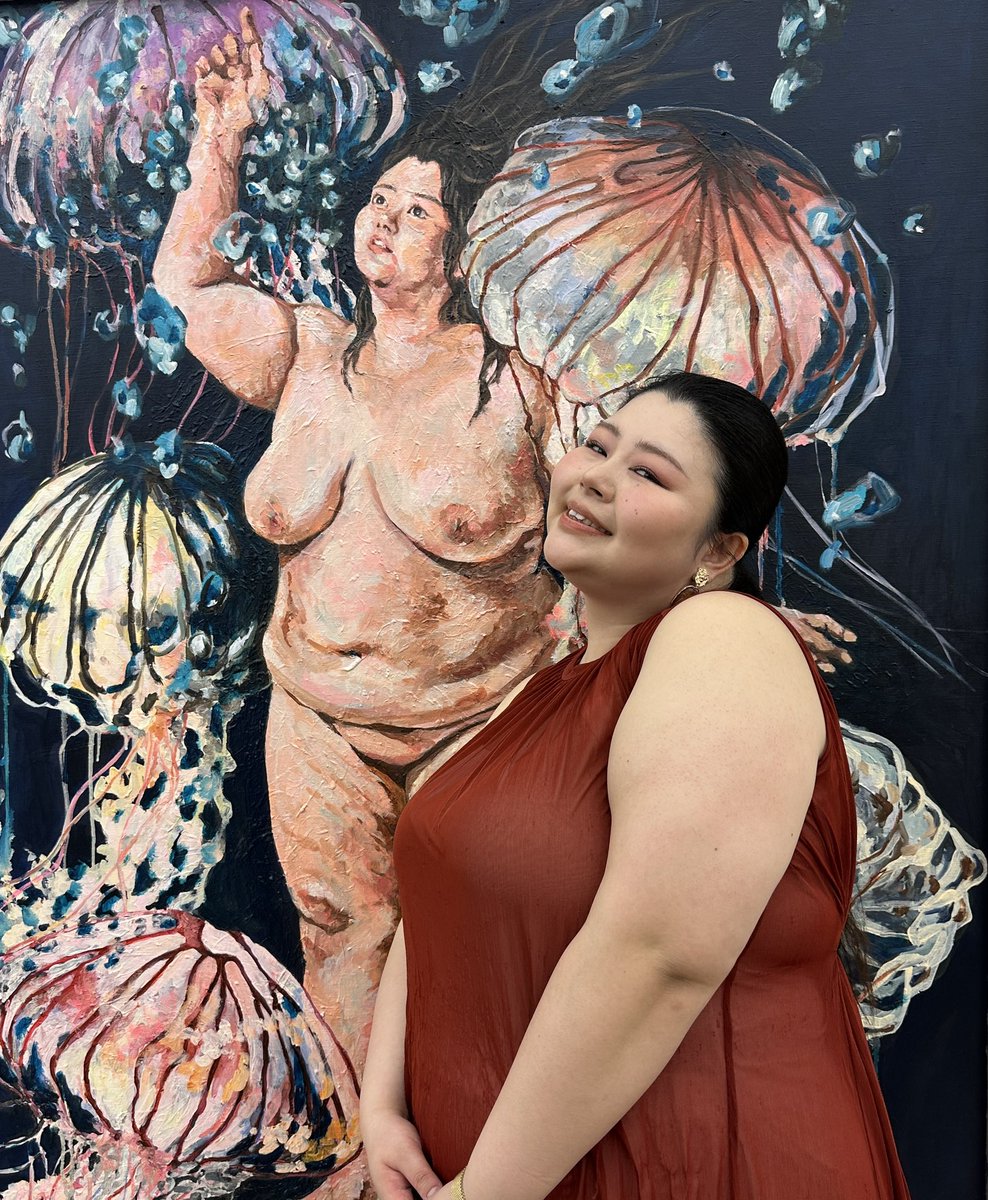 Betty_BECHICO's tweet image. 国立新美術館は春陽展
むらさんが手掛ける展示作品に
生き写しのあたしがいます

タイトルは『面向不背』
神々しくてぱあっと元気なエネルギーに満ち溢れています🪐*.+

ヲタク気質がゆえ色々と語りたくなるけど
堪えるのよべチコ…!!

死んだら付喪神になりたいどころか…