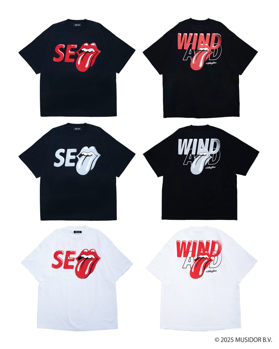 ミュージシャン WIND AND SEA x The Rolling WIND AND SEA on X