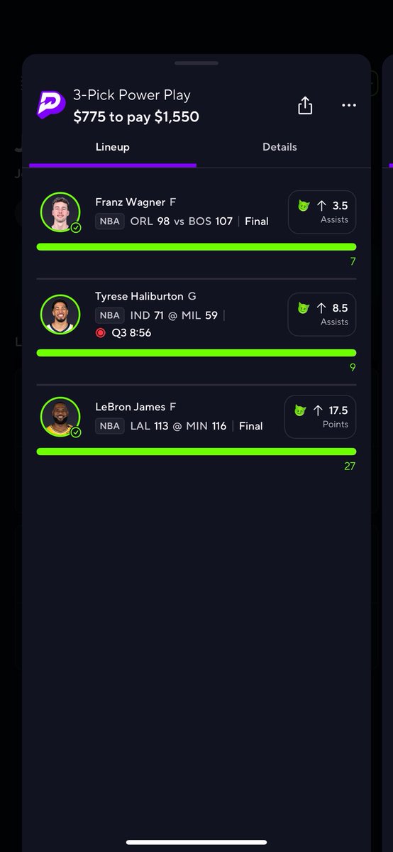 mclockzz's tweet image. WE JUST SWEPT NBA. JOIN US discord.gg/HEwNuENA #PrizePicks #nba #rich