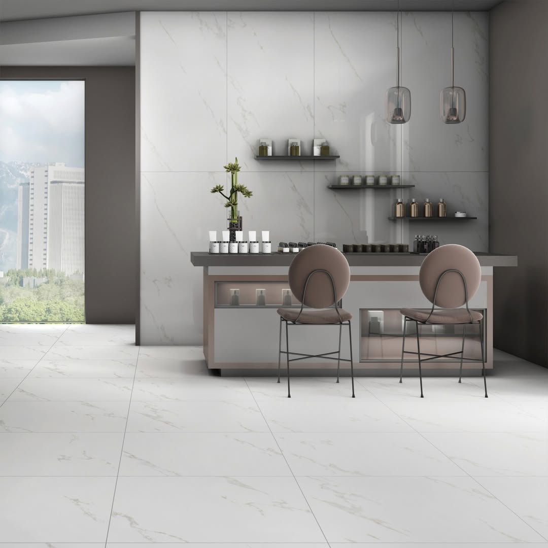 Essence_Tiles's tweet photo. 🏛️ Designed for visionaries.
 Bianco Stone | 60x120 cm ✨ Polished &amp; 60x60 cm 🎨 Matt.
Seamless beauty, lasting strength — perfect for iconic projects.
#EssenceTiles #ArchitectsChoice https://t.co/GfD6yOCbEr