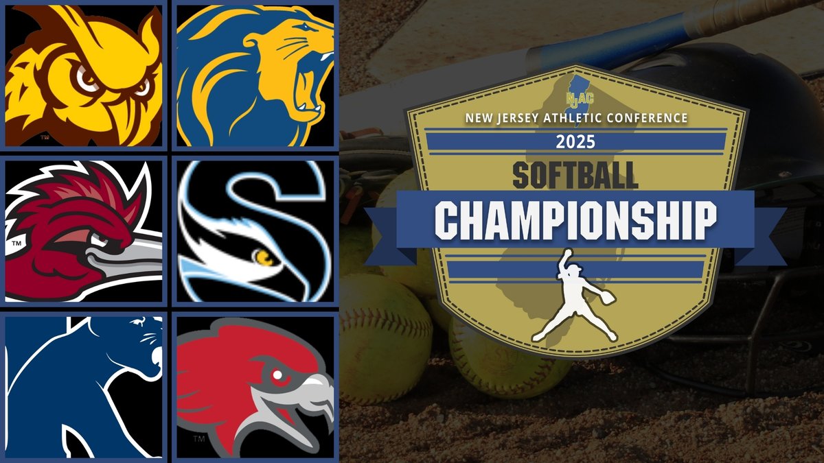 NJAC Sports (@njacsports) on Twitter photo 2025 NJAC Softball Championship Bracket Set <a href="/RowanAthletics/">Rowan Athletics</a> <a href="/tcnjlions/">TCNJ Athletics</a> <a href="/RCNJAthletics/">RCNJ Athletics</a> <a href="/stocktonospreys/">Stockton Athletics</a> <a href="/KeanAthletics/">Kean Athletics</a> <a href="/msuredhawks/">Montclair State Athletics</a> <a href="/NFCAorg/">National Fastpitch Coaches Association</a> <a href="/NCAADIII/">NCAA Division III</a> #d3sb #NJAC_SOFT
njacsports.com/news/2025/4/28… 2025 NJAC Softball Championship Bracket Set <a href="/RowanAthletics/">Rowan Athletics</a> <a href="/tcnjlions/">TCNJ Athletics</a> <a href="/RCNJAthletics/">RCNJ Athletics</a> <a href="/stocktonospreys/">Stockton Athletics</a> <a href="/KeanAthletics/">Kean Athletics</a> <a href="/msuredhawks/">Montclair State Athletics</a> <a href="/NFCAorg/">National Fastpitch Coaches Association</a> <a href="/NCAADIII/">NCAA Division III</a> #d3sb #NJAC_SOFT
njacsports.com/news/2025/4/28…