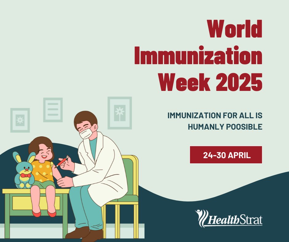 Health_Strat's tweet image. 💉This #WorldImmunizationWeek, let’s celebrate the power of vaccines to save lives and build a healthier future for all. Let us continue to highlight the collective action needed and promote the use of vaccines to protect people of all ages against disease.
#VaccinesSaveLives