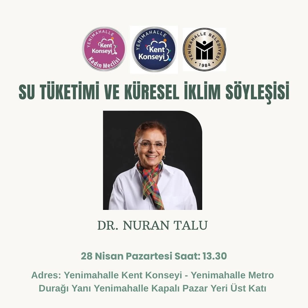 Yenimahalle Kent Konseyi ile bugün iklim krizinin su kaynaklarımıza etkileri ve vatandaşa yansımaları hakkında konuşacağız. Kıymetli Yenimahalleli hemşehrilerimizi özellikle bekleriz.
